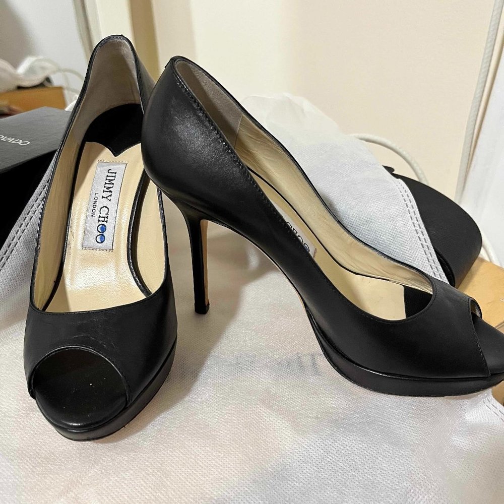 Jimmy Choo peeptoes